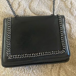 COPY - Zara very small cross body that reaches waist .